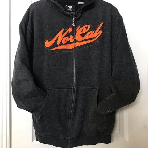 norcal zip up hoodie